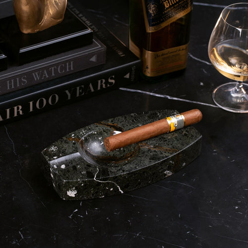 "Padron" Ashtray- Black