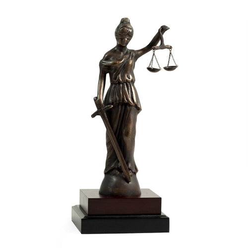 "Themis" Brass Sculpture