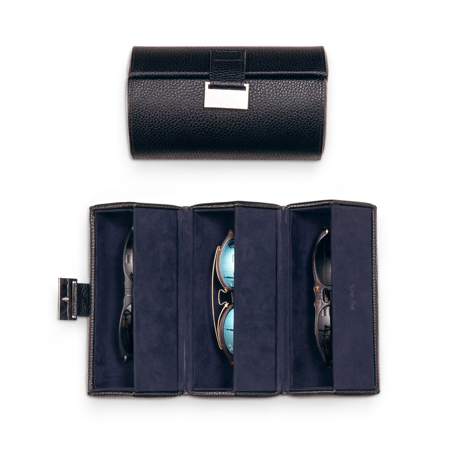 Leather Travel Sunglass Roll