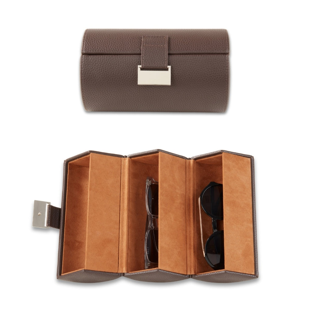 Leather Travel Sunglass Roll