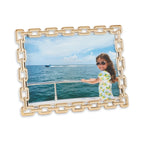 Rose Gold Chain Link Frame, 5x7