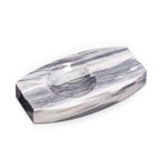 Marble Double Cigar Ashtray, Gray