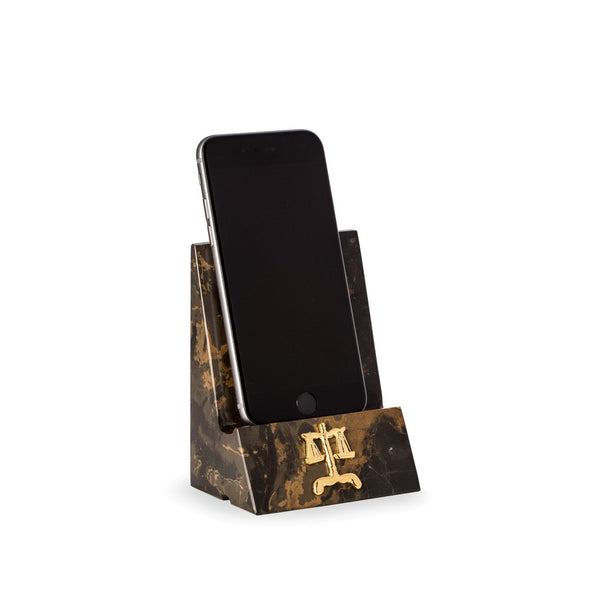 "Themis" Phone Stand- Tiger Eye