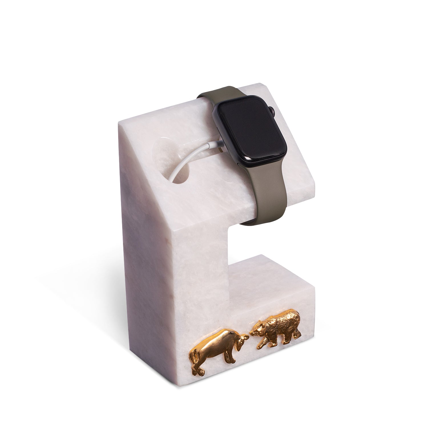 "Hermes" iWatch Stand- Pure