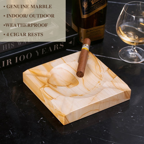 "Oliva" Ashtray- Natural