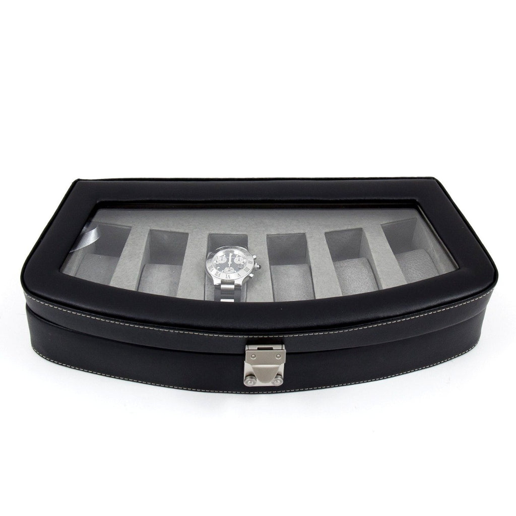 "Baron" Watch Case- Black