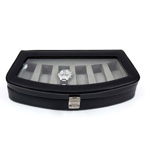 "Baron" Watch Case- Black