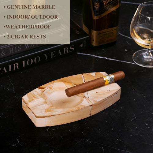 "Padron" Ashtray- Natural