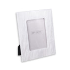 Talin White Genuine Marble 4" x 6" Picture Frame