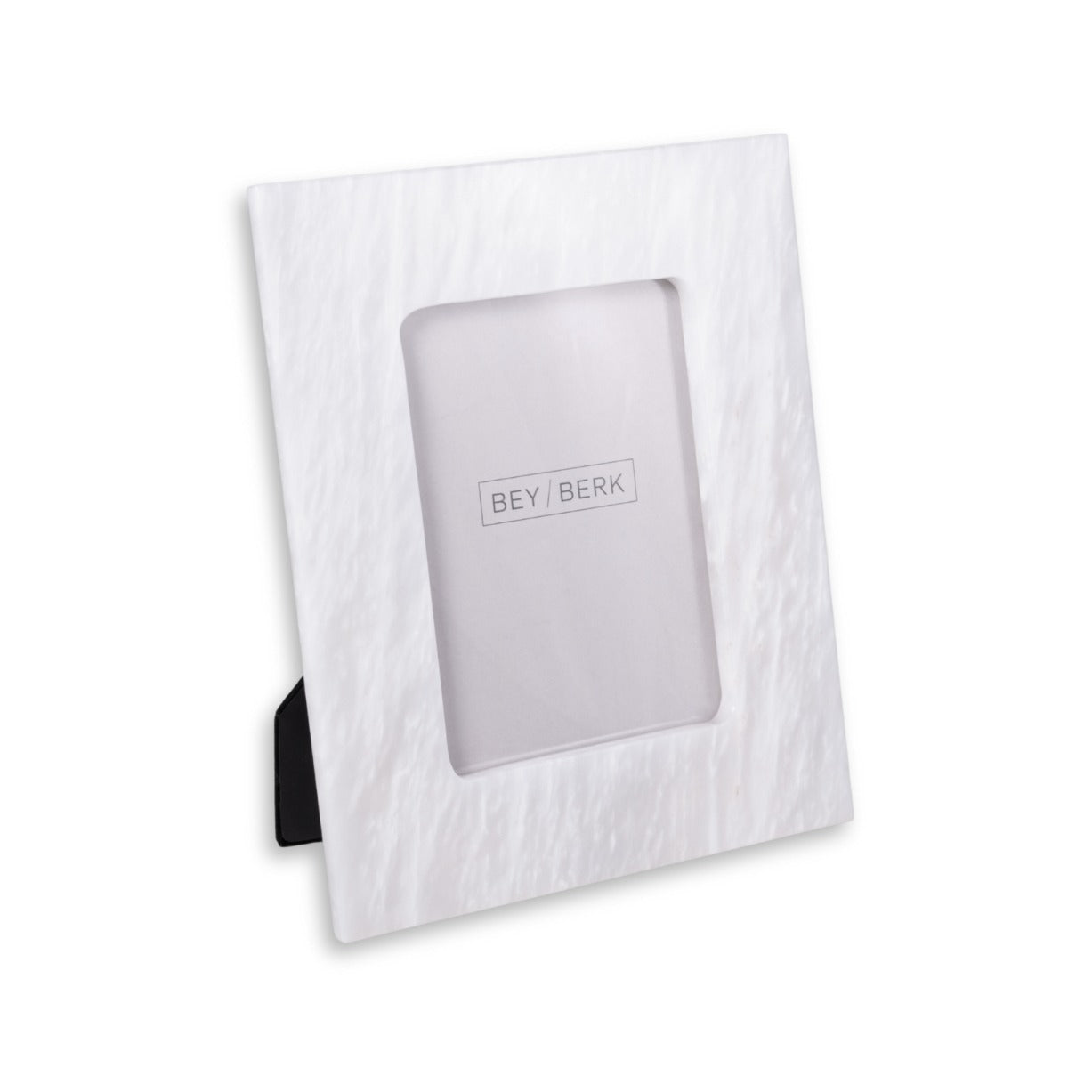 Talin White Genuine Marble 5" x 7" Picture Frame