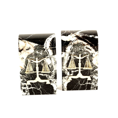 "Themis" Zebra Bookend