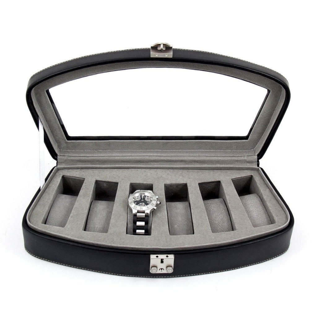 "Baron" Watch Case- Black