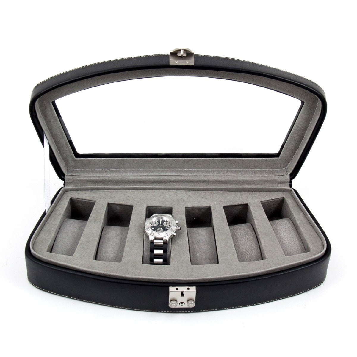 "Baron" Watch Case- Black