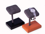 William Saddle Brown Single Watch Display Stand
