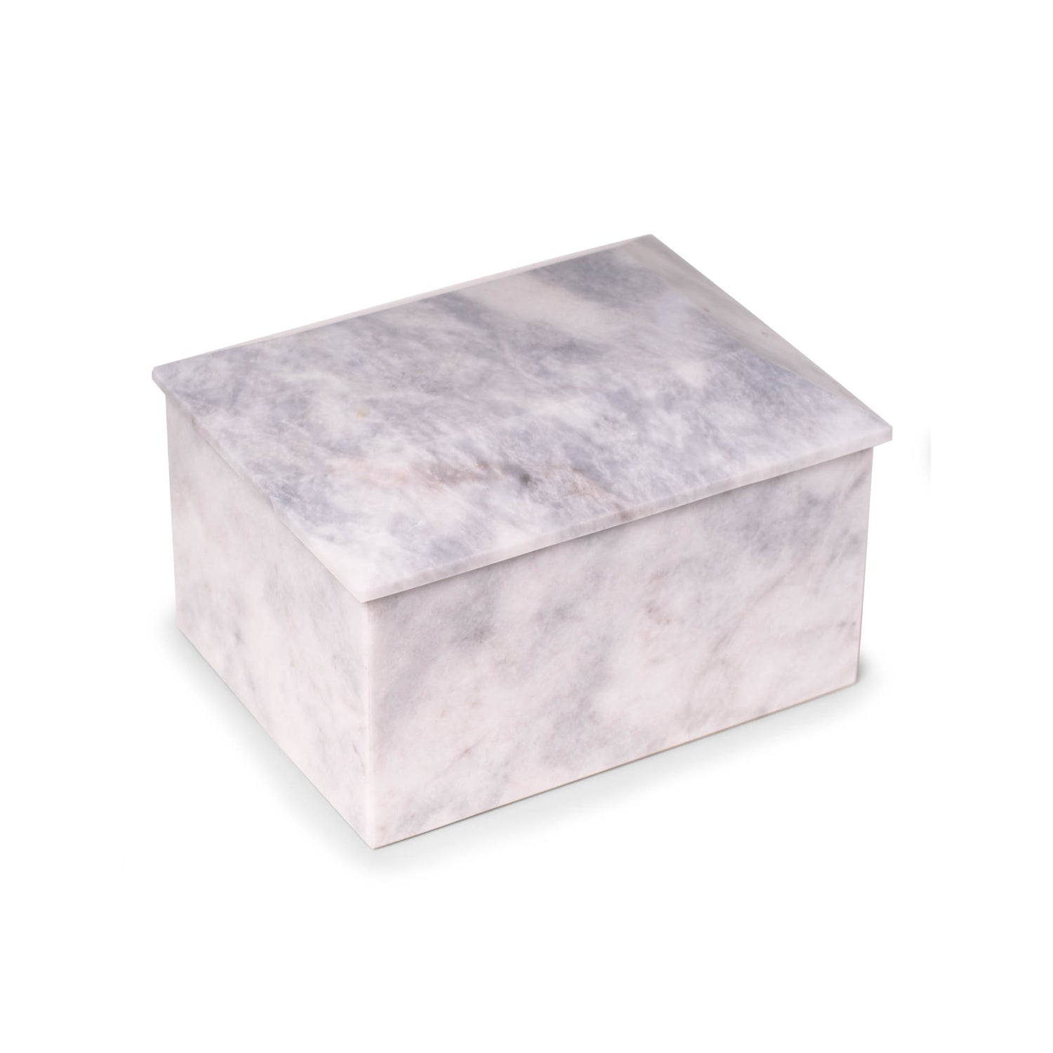 Deering Moments Soft White Genuine Marble Urn