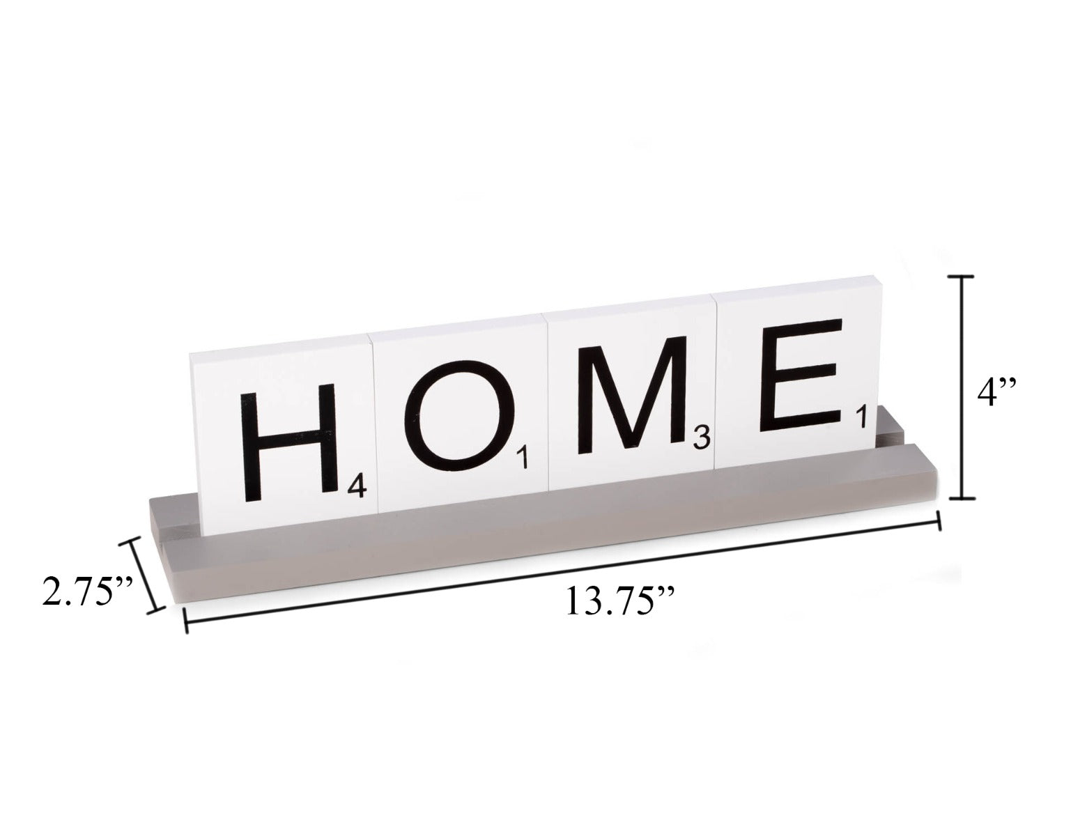 Serenity Home Letter Tile Sign